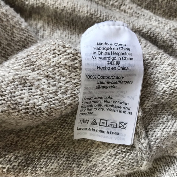 Madewell Knot-Front Sweater Tee in Marled Slate XL - Picture 8 of 9